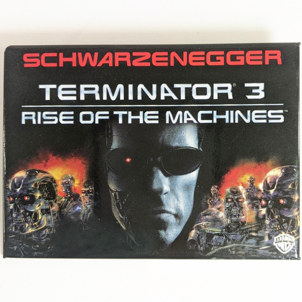 VTG Terminator 3 Rise of the MAchines Promo Movie Pin Schwarzenegger